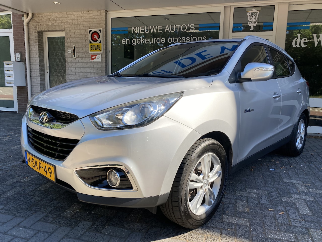 Hyundai ix35 - Navi Full map/Achteruitrijcamera/Climate contr./Cruise Contr./Lederen bekleding/Start stop - AutoWereld.nl