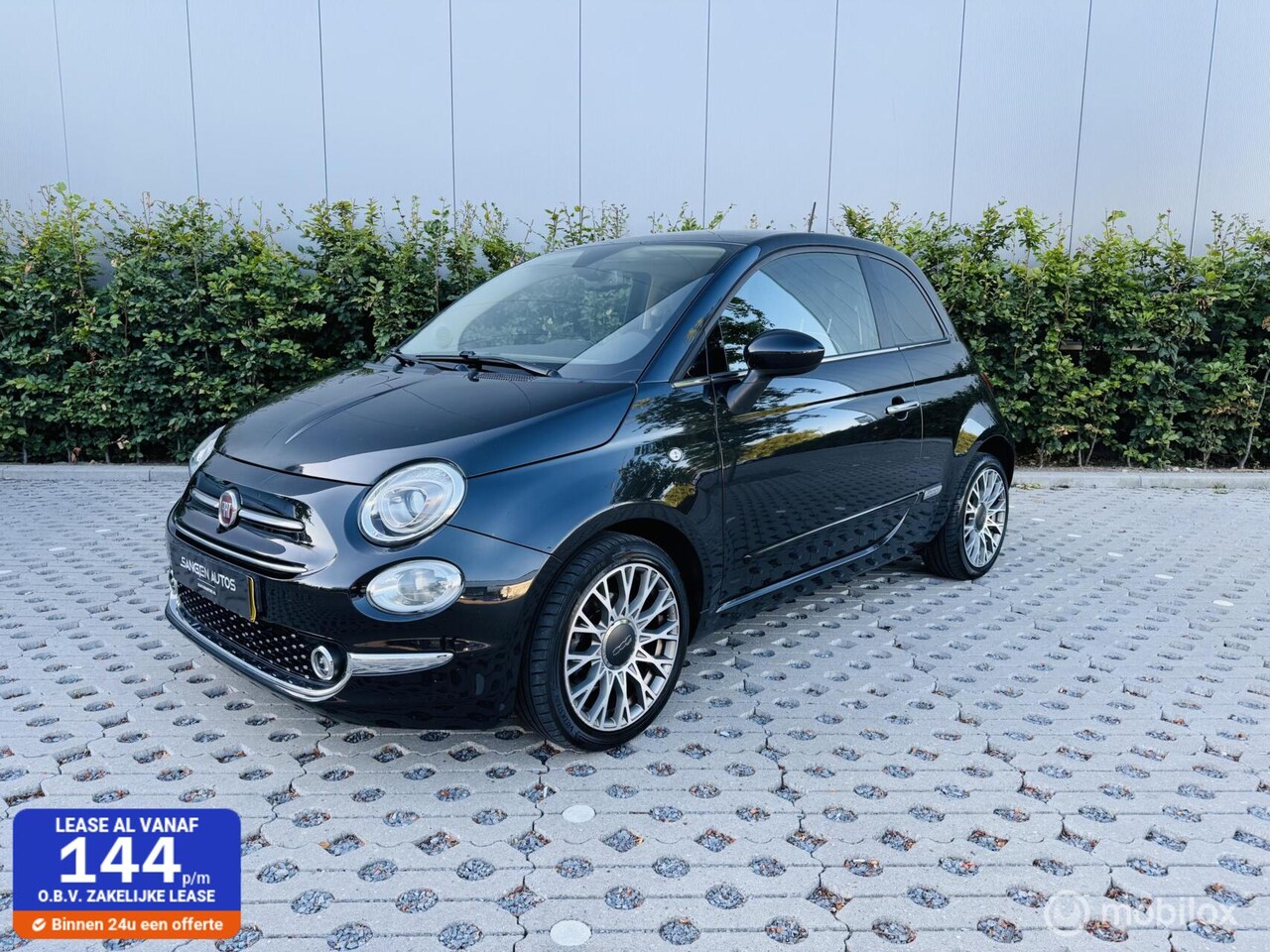Fiat 500 - 0.9 TwinAir Turbo Lounge Pano Navi Pdc Cruise - AutoWereld.nl