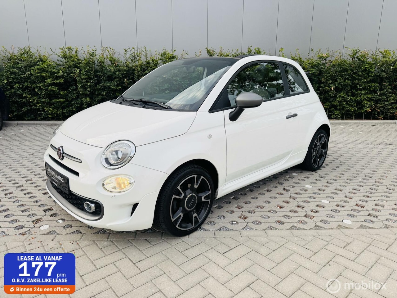Fiat 500 C - 0.9 TwinAir Turbo Sport Cabrio Leer Navi 16 inch - AutoWereld.nl