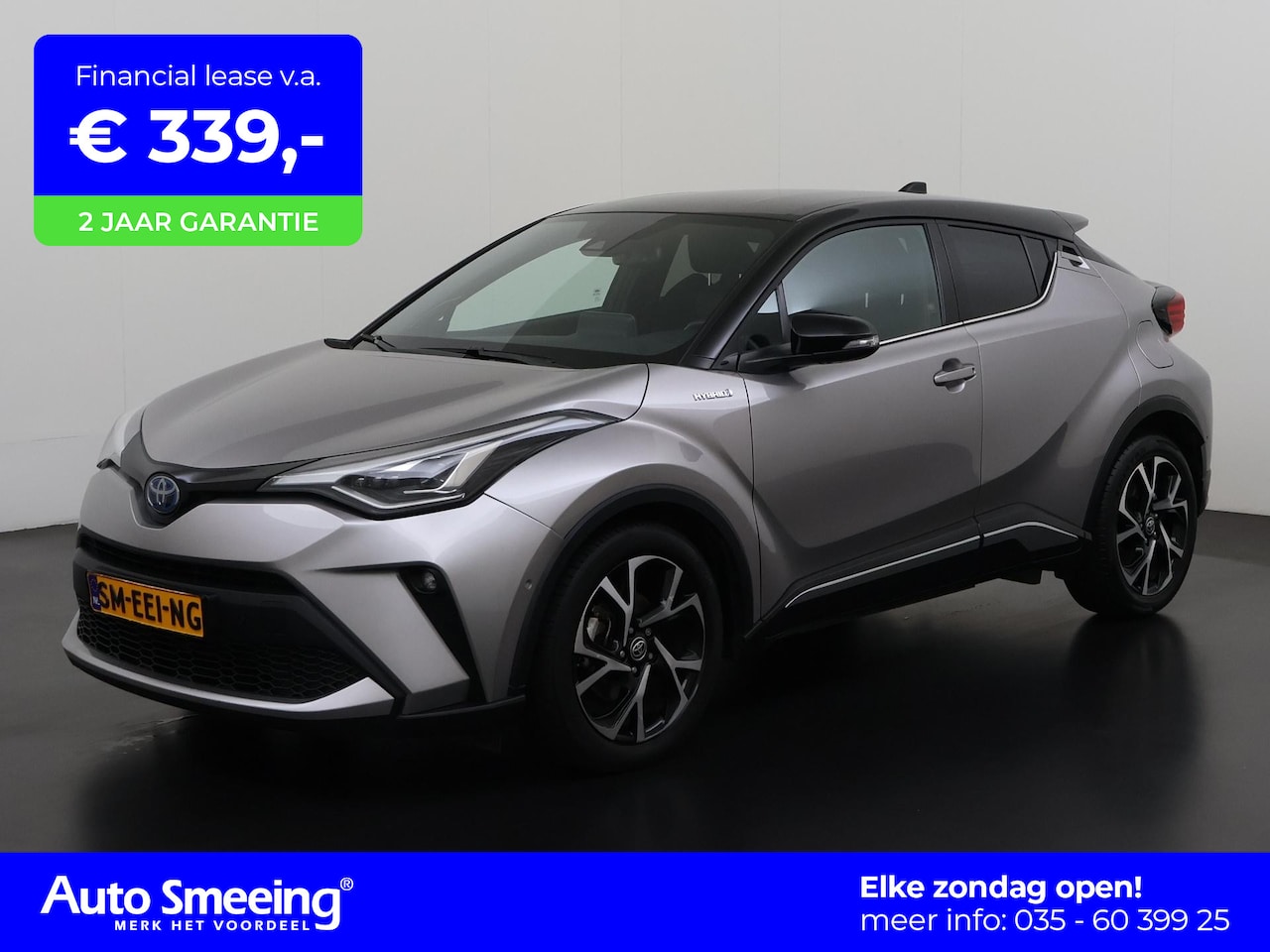 Toyota C-HR - 1.8 Hybrid Bi-Tone | Leder/alcantara | Elektr. stoelverstelling | JBL | Zondag Open! - AutoWereld.nl