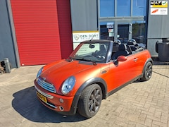 MINI Cabrio - 1.6 Cooper Chili YOUNG-TIMER*AIRCO*AUTOMAAT*LEDER BEKL.*inclusief rijklaar