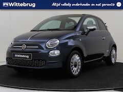Fiat 500 C - 1.0 Hybrid Dolcevita | Elektrisch Cabriodak | Parkeersensoren | Lederen stuur |