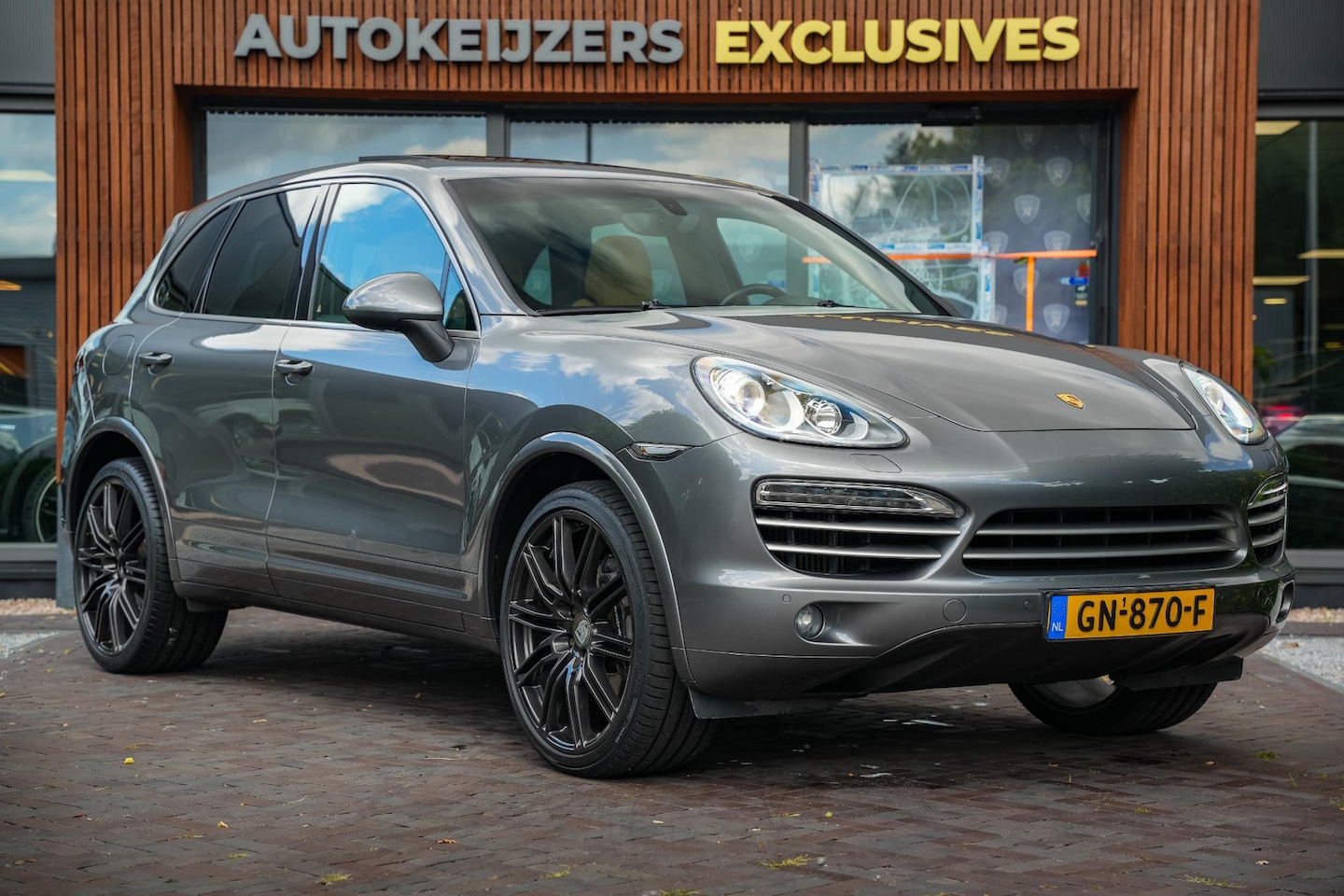 Porsche Cayenne - 3.0 D Platinum Edition Panoramadak Leer Cruise Navigatie PDC - AutoWereld.nl