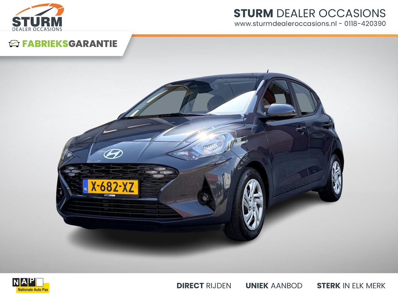 Hyundai i10 - 1.0 Comfort Smart Nieuw Model! | Navigatie | Camera | Apple Carplay/Android Auto | Cruise - AutoWereld.nl