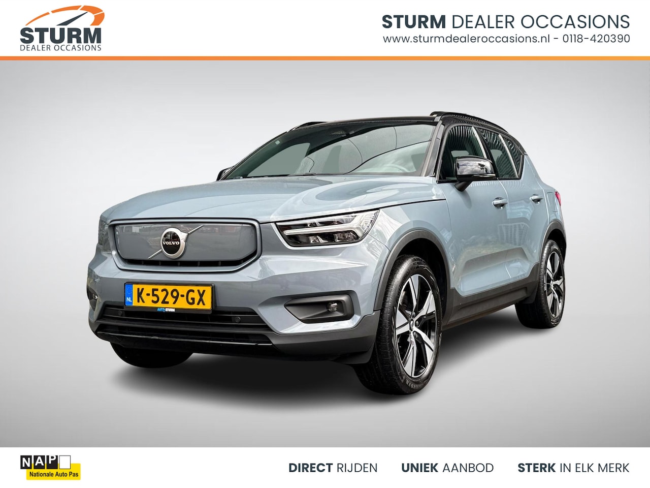 Volvo XC40 - Recharge P8 AWD R-Design 408pk | Trekhaak Uitklapbaar | Navigatie | Apple Carplay/Android - AutoWereld.nl