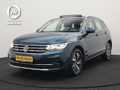 Volkswagen Tiguan - 1.4 TSI eHybrid Elegance Plug in Hybrid 245pk Dealer O.H PHEV | Trekhaak Af Fabriek | Pano