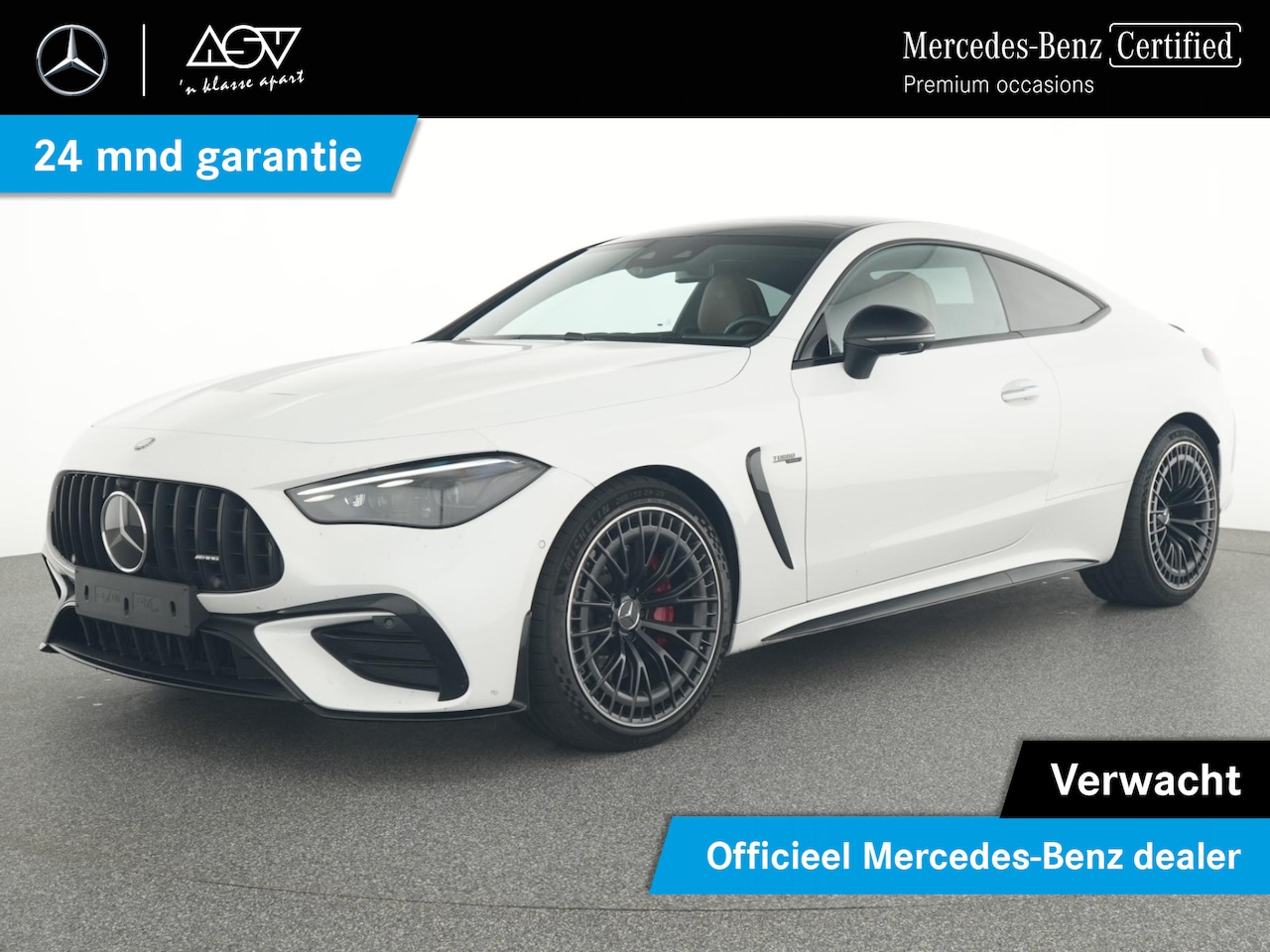 Mercedes-Benz CLE Coupé - AMG 53 4MATIC+ achteras besturing, Luchtvering, Premium plus pakket, Nappa lederen bekledi - AutoWereld.nl
