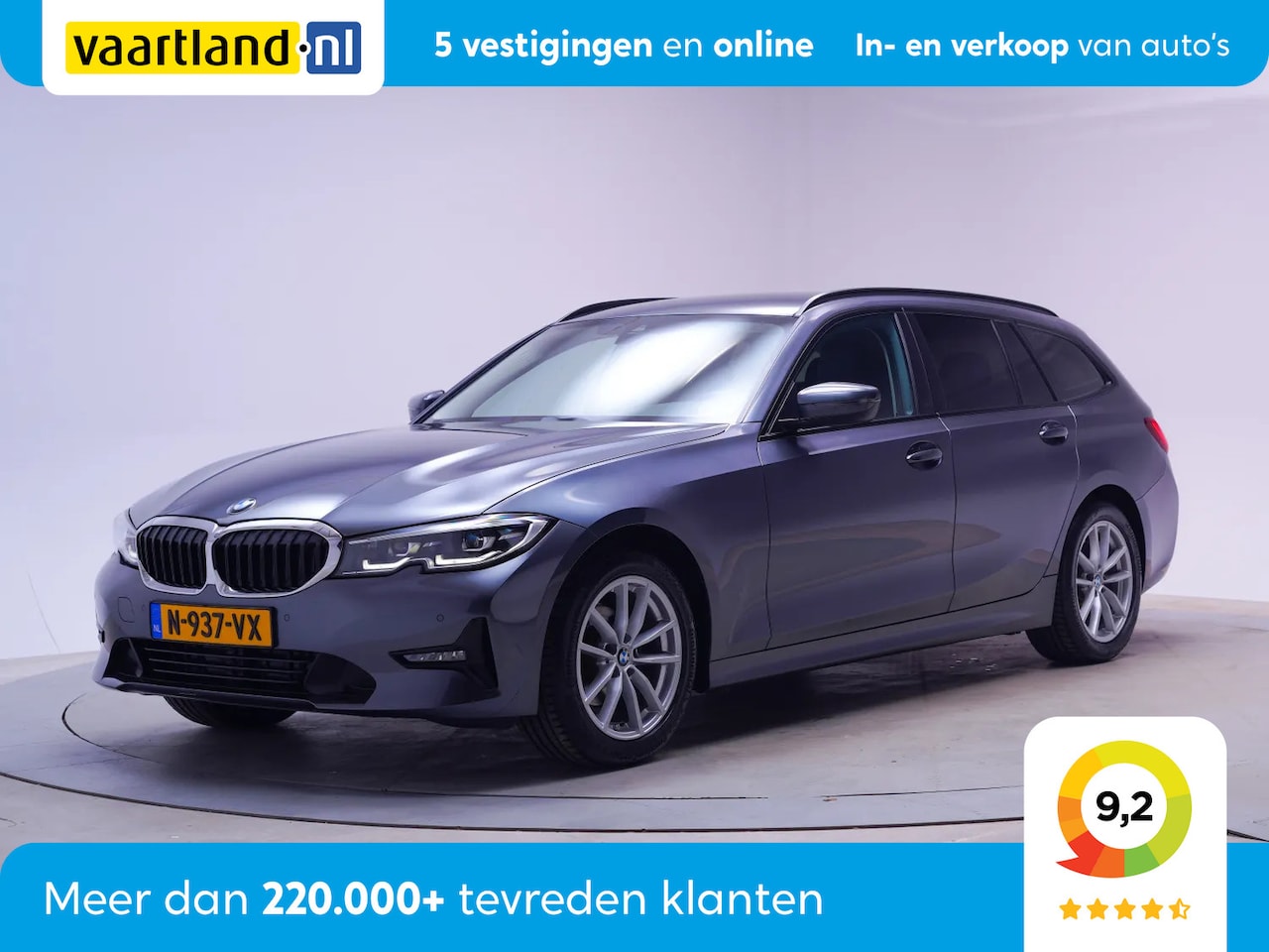 BMW 3-serie Touring - 318i Sportline Aut. [ Navi.Proff Sportstoelen Stoelverwarming ] - AutoWereld.nl