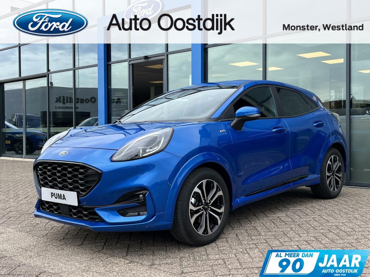 Ford Puma - 1.0 EcoBoost Hybrid ST-Line 155PK Automaat Winterpack Navi Adaptieve Cruise Climate Blind- - AutoWereld.nl