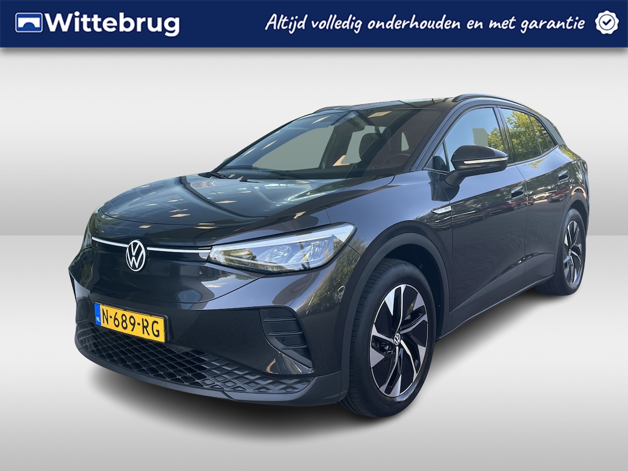 Volkswagen ID.4 - Life 77 kWh Navigatie / Parkeersensoren voor + achter 19''LMV - AutoWereld.nl