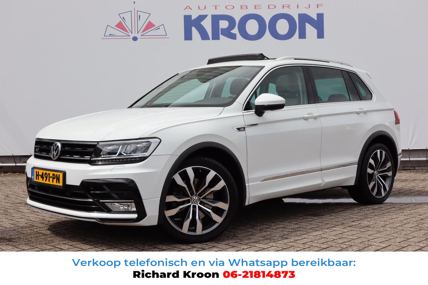 Volkswagen Tiguan - 2.0 TSI 4Motion Highline|Pano|Trekhaak|R-line| - AutoWereld.nl