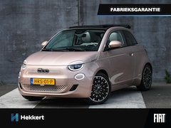Fiat 500e - Cabrio La Prima 42kWh 118pk Automaat LEDER | ADAP. CRUISE | 17''LM | CAMERA | DAB | USB |