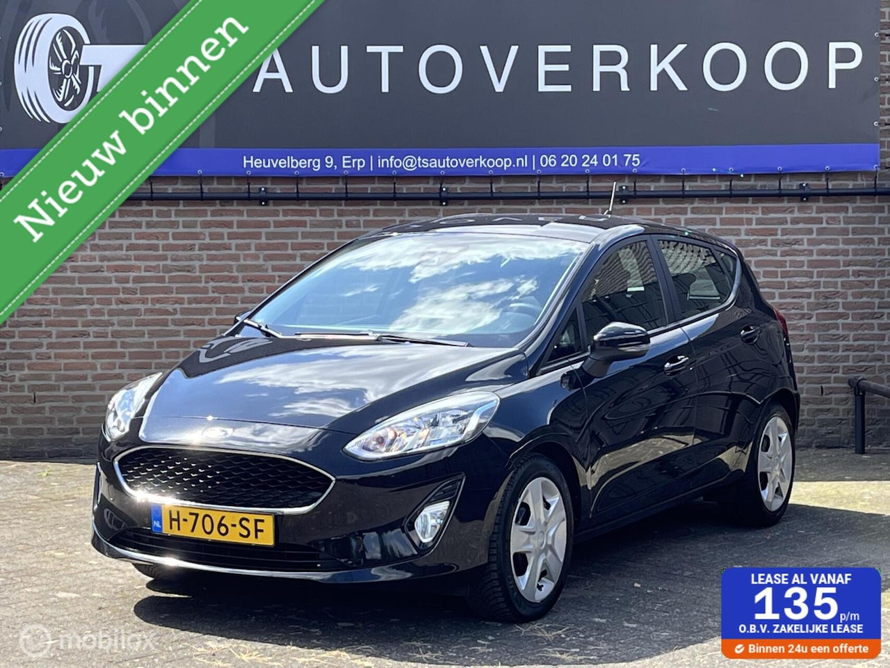 Ford Fiesta - 1.0 EcoBoost Connected NAVIGATIE+PARKEERSENSOREN - AutoWereld.nl