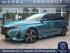 Peugeot 308 SW - GT Mild Hybrid 145PK e-DCS6 Automaat, Rijklaarprijs, 360° parkeercamera Handsfree kofferkl
