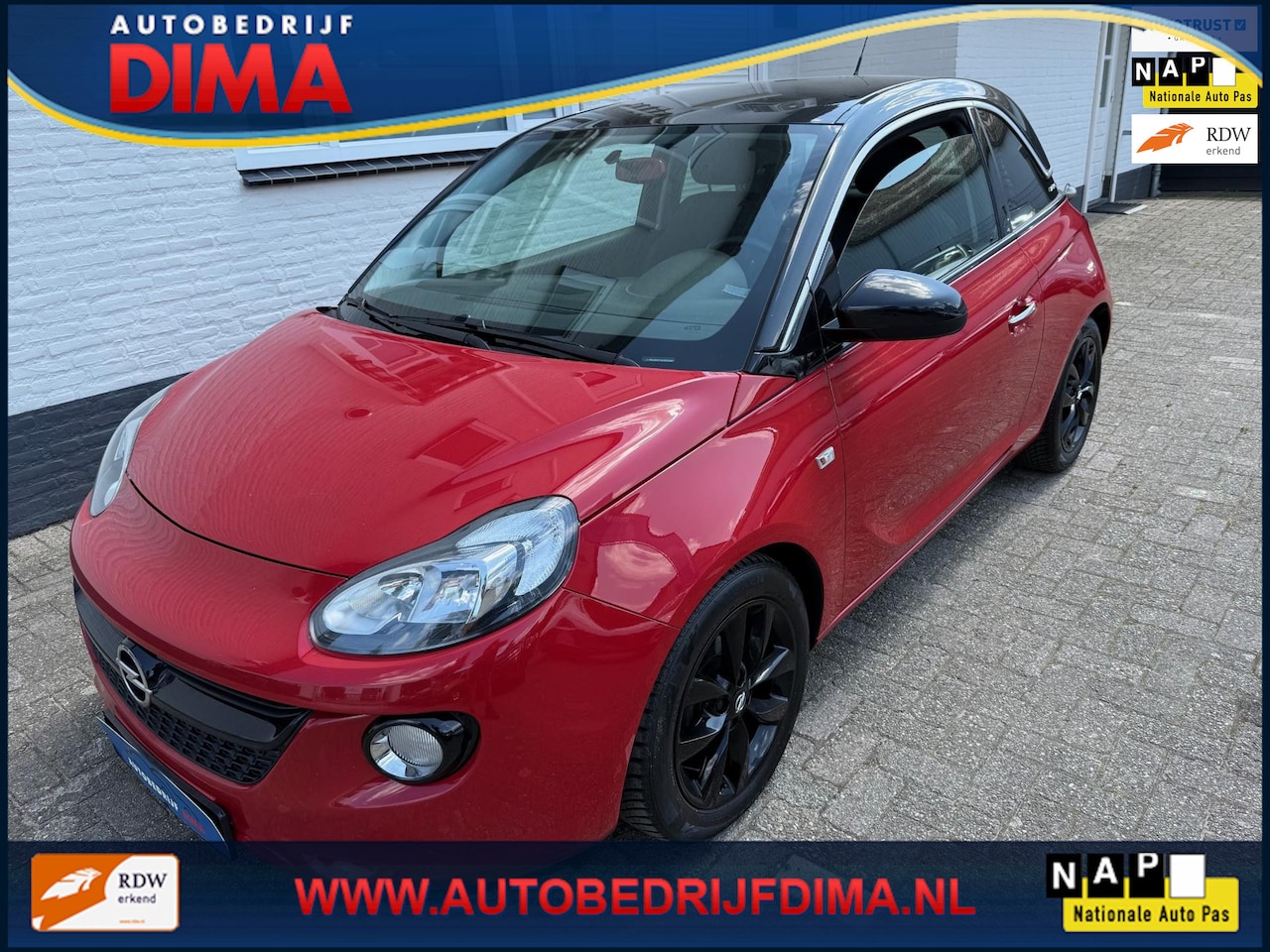 Opel ADAM - 1.2 Jam Favourite/ Airco/ Cruise Control - AutoWereld.nl