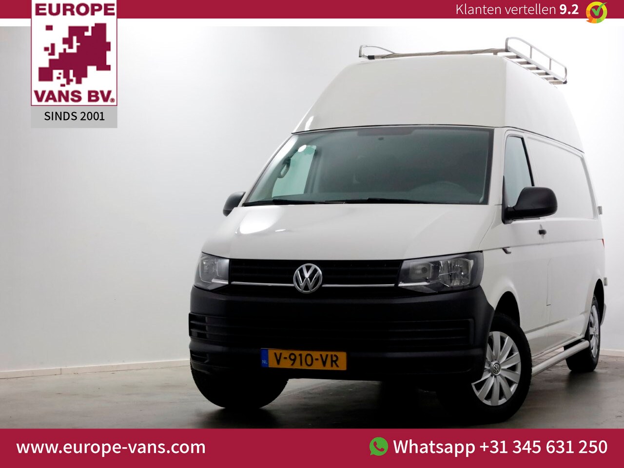 Volkswagen Transporter - 2.0 TSI 150pk Benzine L2H3 Trendline Airco/Camera BPM-VRIJ 03-2019 - AutoWereld.nl