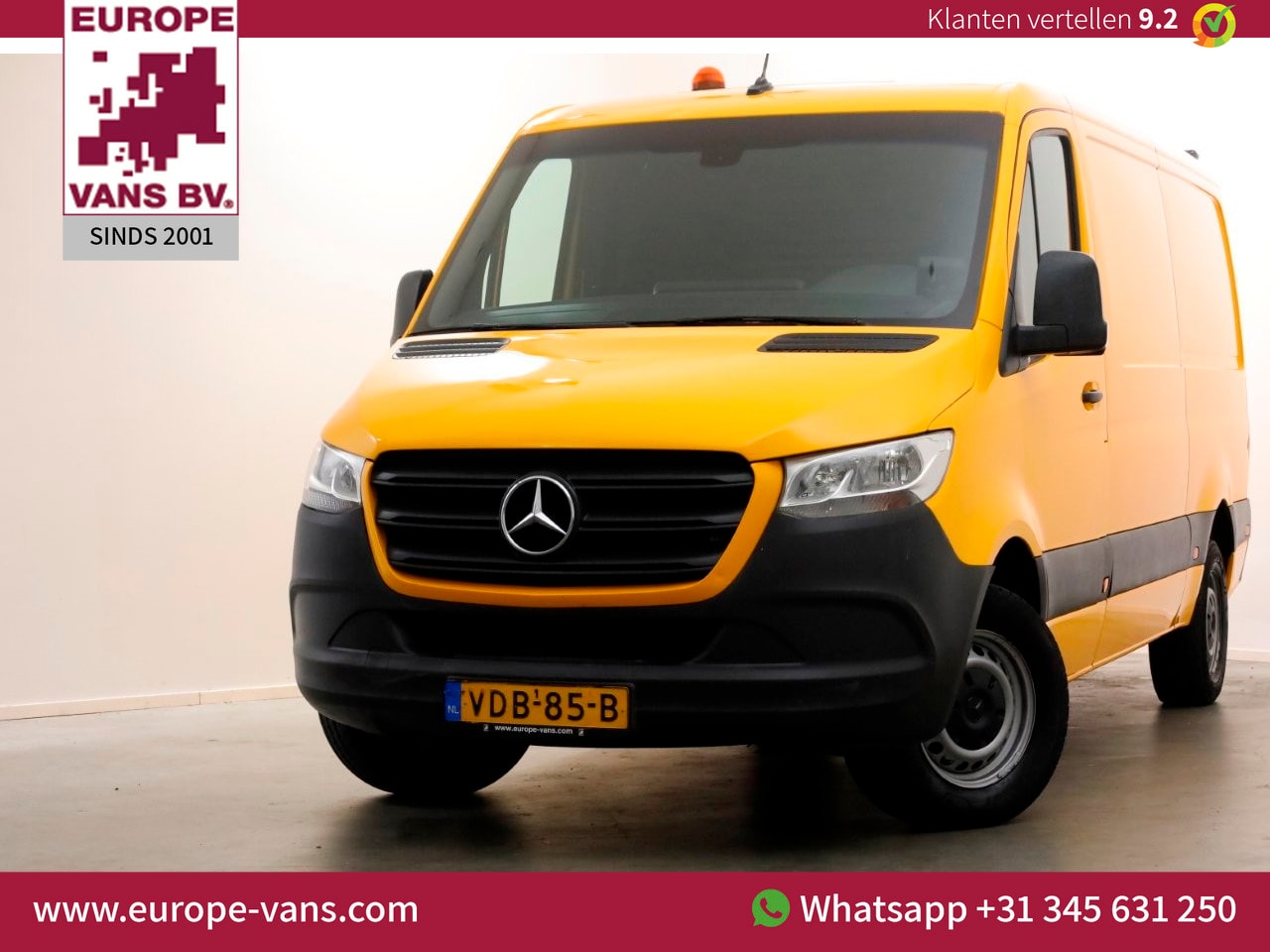 Mercedes-Benz Sprinter - 316 CDI 163pk 7G Automaat L2H1 Airco/Standkachel/Trekhaak 3500kg 10-2019 - AutoWereld.nl