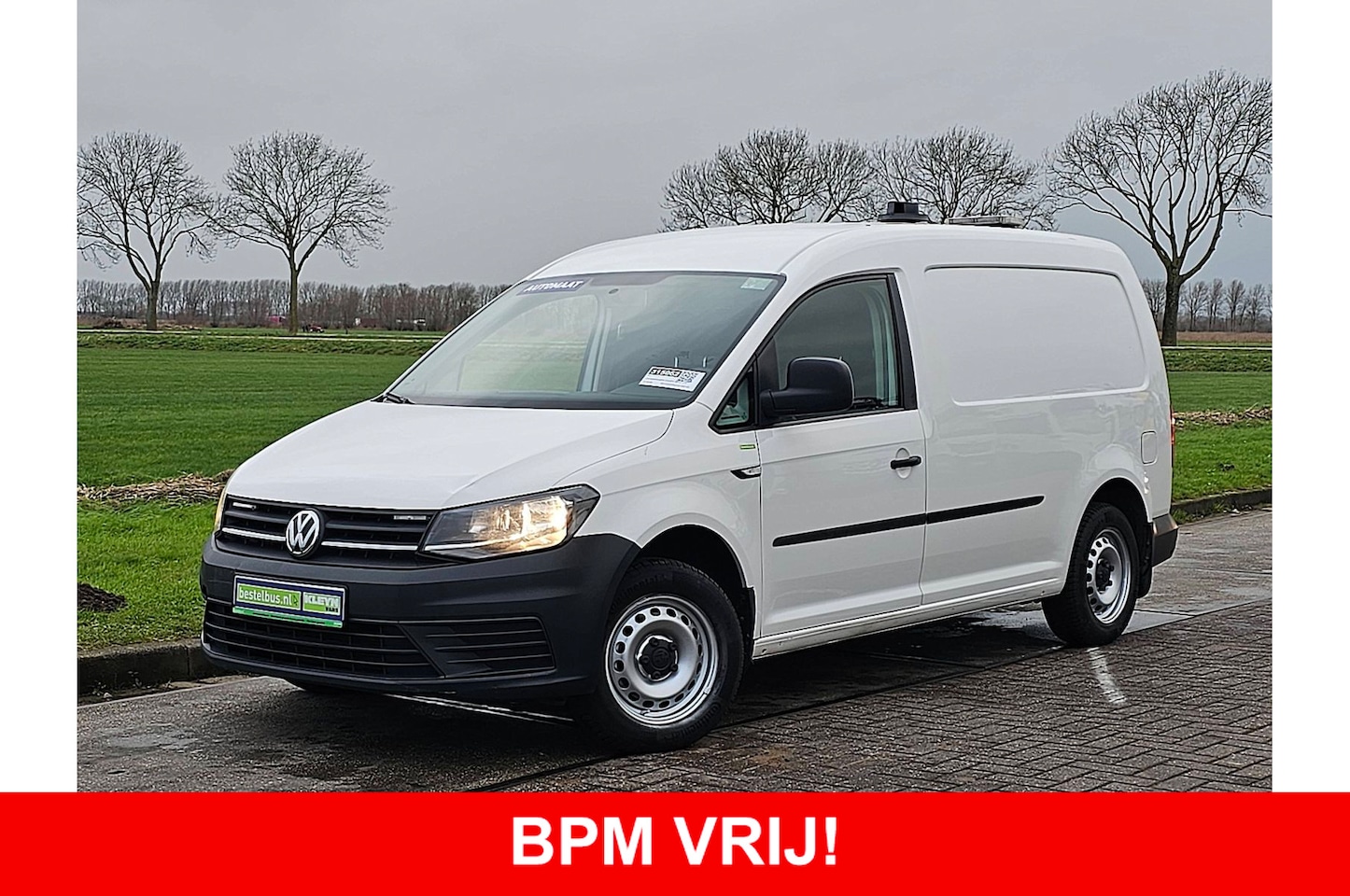 Volkswagen Caddy - 2.0 TDI Automaat 102Pk Euro6 Trekhaak Stoelverwarming CruiseControl! - AutoWereld.nl