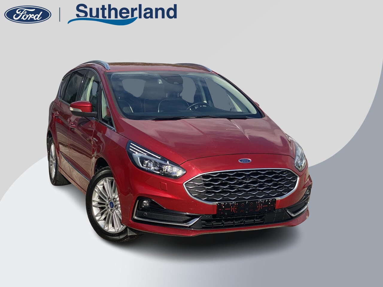 Ford S-Max - 2.5 FHEV 5p Vignale 190pk | Full LED | SONY SYNC 3 Navigatie | Stoelverwarmingen en Koelin - AutoWereld.nl