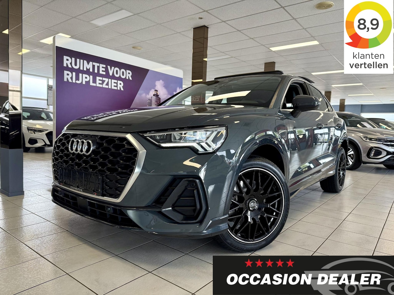 Audi Q3 Sportback - 45 TFSI e 245PK *LM19*NAVI*PANO*KEYL*CAM*TREKHAAK* - AutoWereld.nl