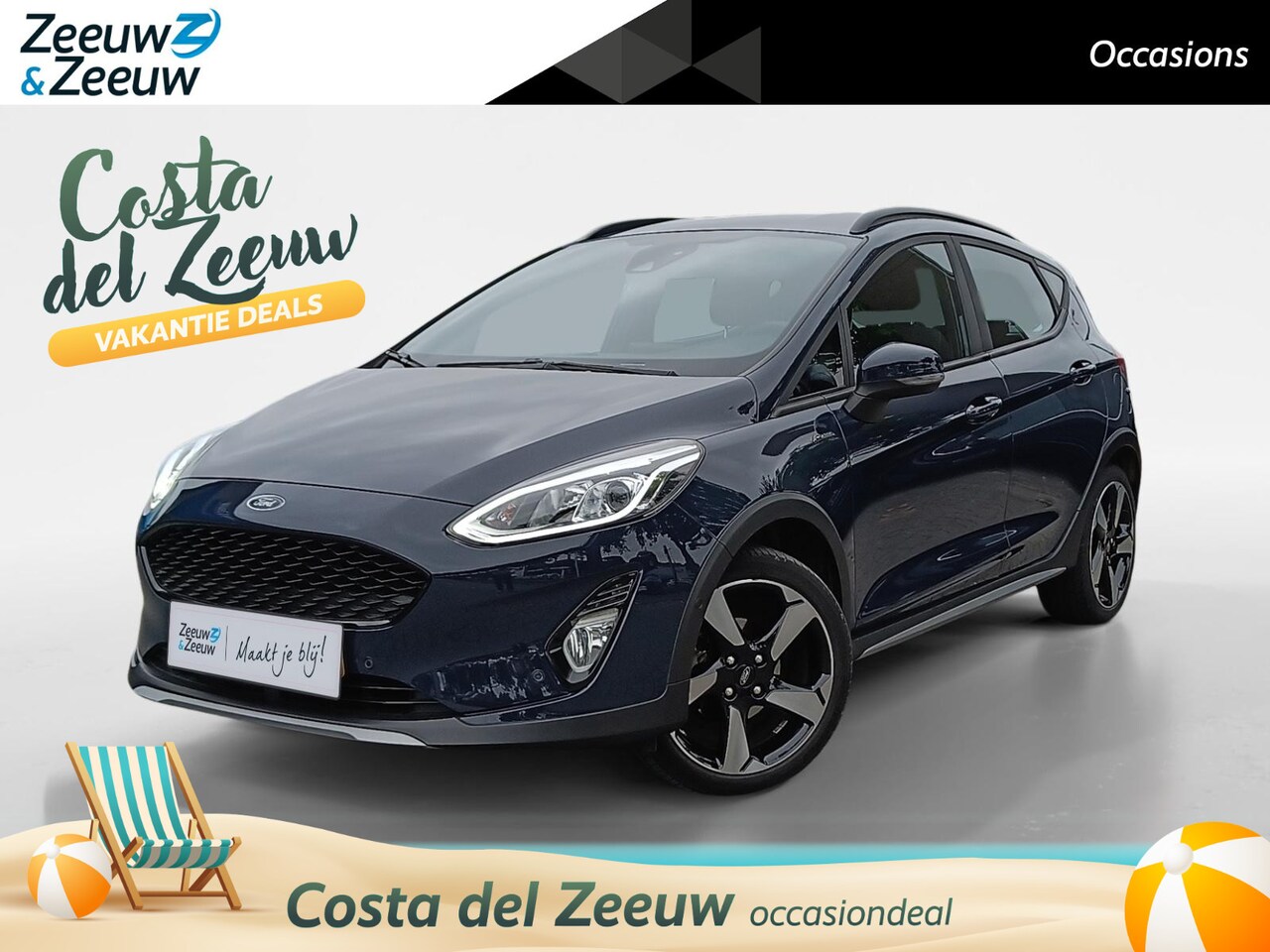 Ford Fiesta - 1.0 EcoBoost Active X Navigatiesysteem | 36.000KM! |Parkeercamera - AutoWereld.nl