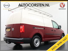 Volkswagen Caddy Maxi - 2.0TDI L2H1 BMT Airco Trekhaak Imperiaal Bluetooth Trendline Betonplex Inbouw Lades Schuif
