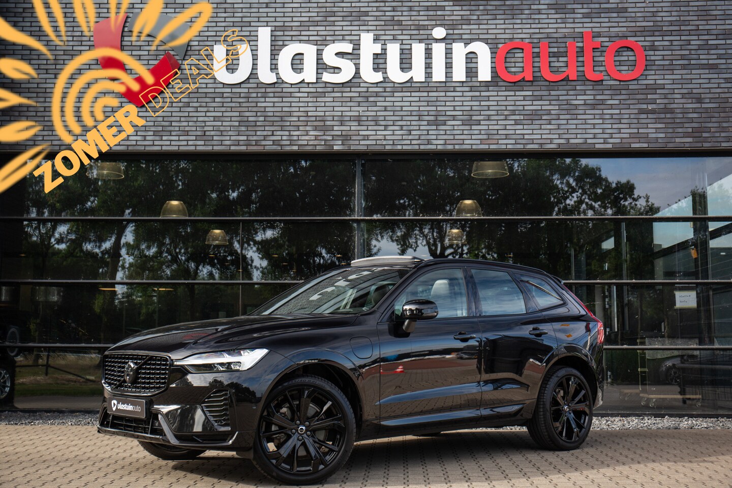 Volvo XC60 - 2.0 T6 Plug-in hybrid AWD Plus Black Edition 2.0 T6 Plug-in hybrid AWD Plus Black Edition , Pano dak, HUD, Harman/Kardon, 360°camera, - AutoWereld.nl