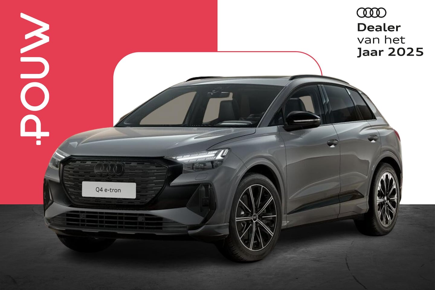 Audi Q4 e-tron - 45 quattro 286pk S Edition Competition 82 kWh | 20" Velgen | Panoramadak - AutoWereld.nl