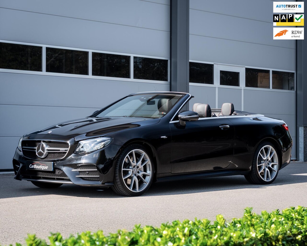 Mercedes-Benz E-klasse Cabrio - AMG 53 4MATIC Premium Plus I Luchtvering I Head Up I Burmester I Carbon | - AutoWereld.nl