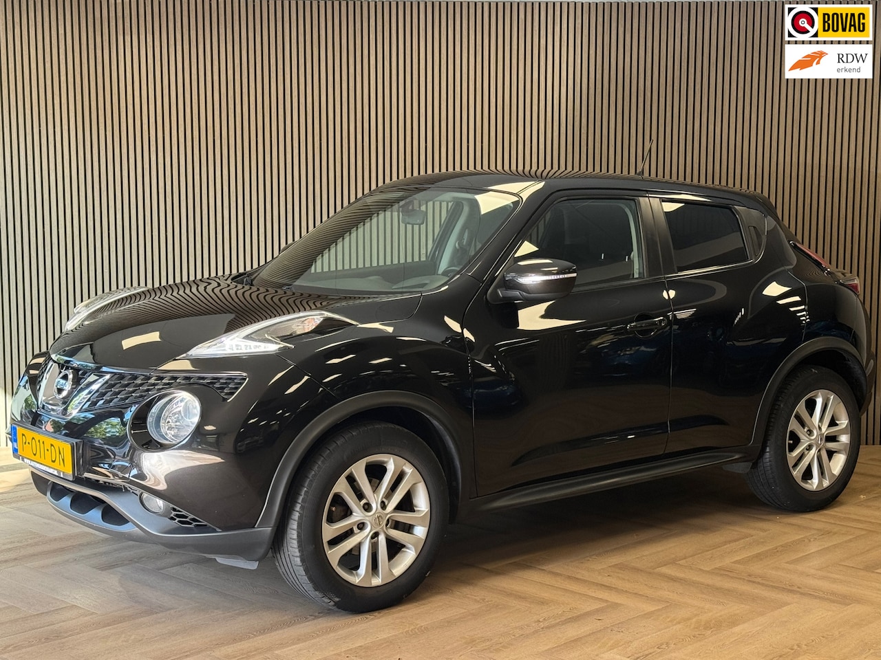 Nissan Juke - 1.6 Connect Edition AUT. AIRCO CRUISE CAMERA NAVIGATIE USB AUX - AutoWereld.nl