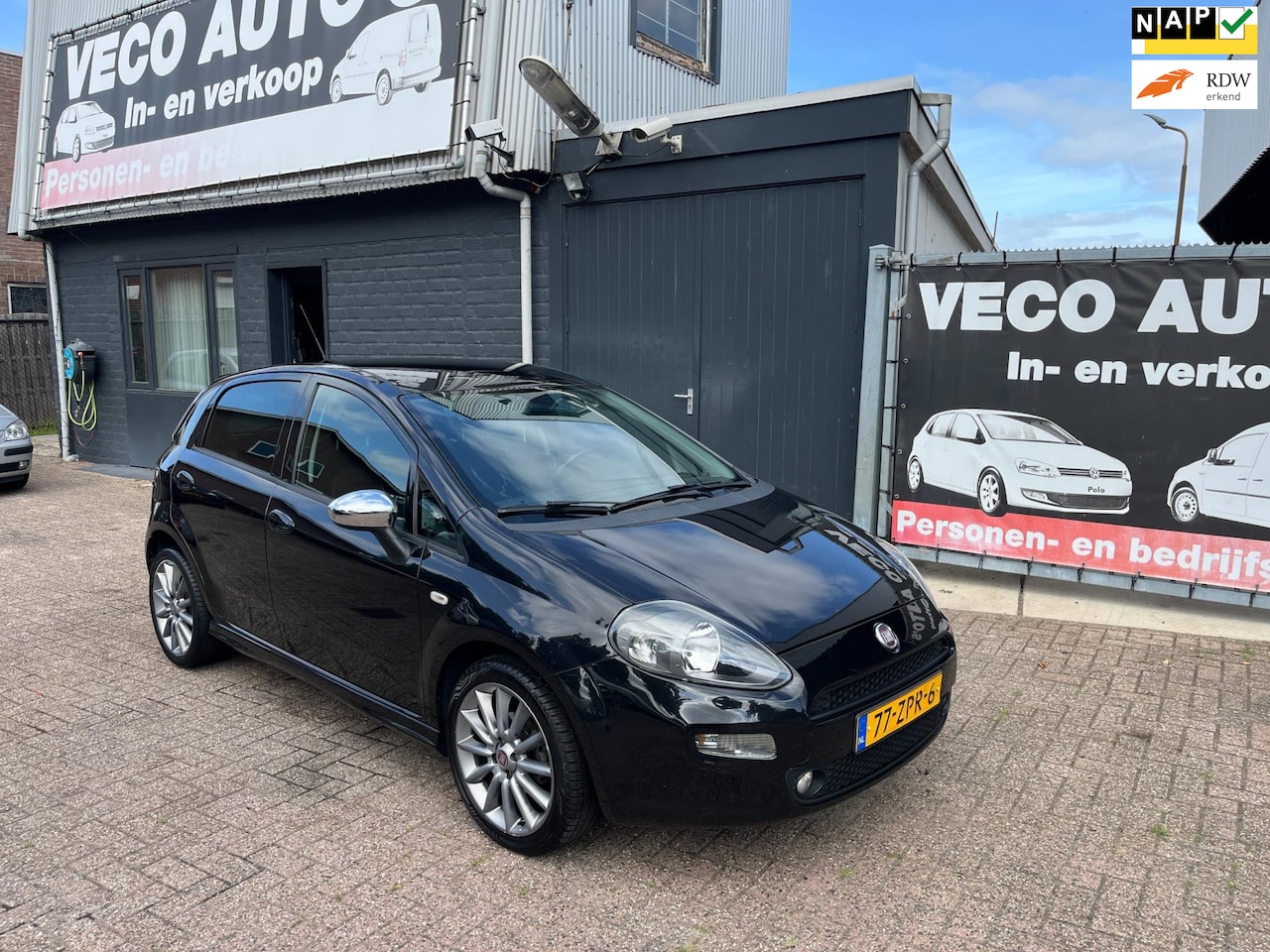Fiat Punto Evo - 0.9 TwinAir Sport cruise ecc airco nette auto - AutoWereld.nl