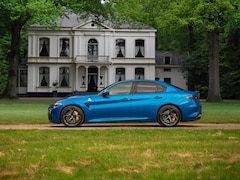 Alfa Romeo Giulia - 2.9 V6 Quadrifoglio | Adapt. cruise | Blu Misano | Prins onderhouden