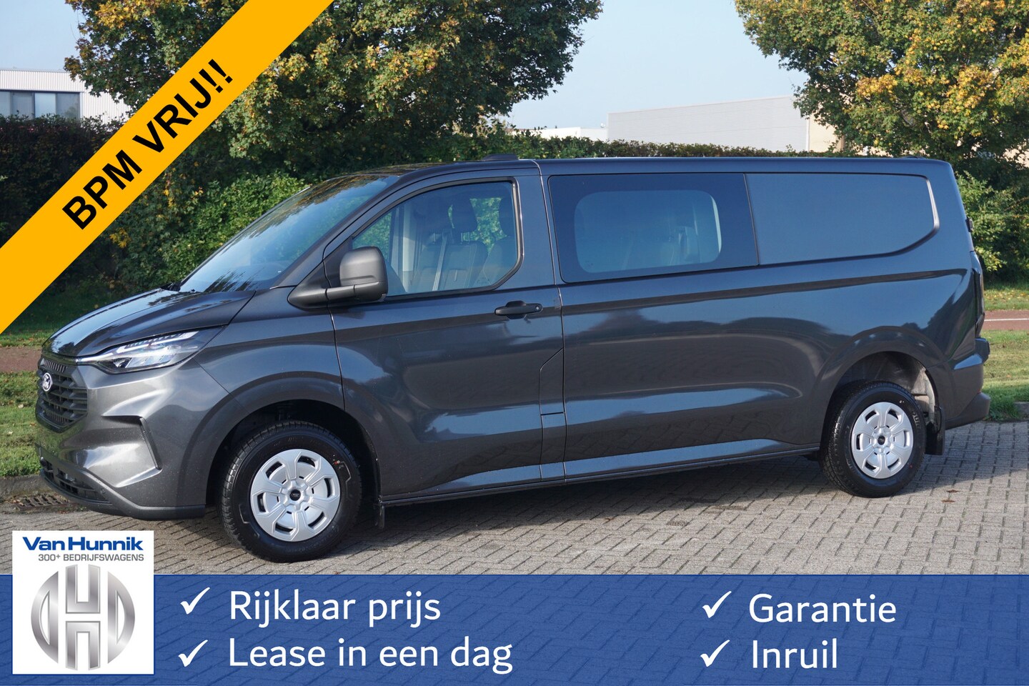 Ford Transit Custom - 320L 170PK Trend DC AUT BPM VRIJ!! 13" Sync4 Apple CP/Android A. Cam LM Velg!! NR. T211* - AutoWereld.nl