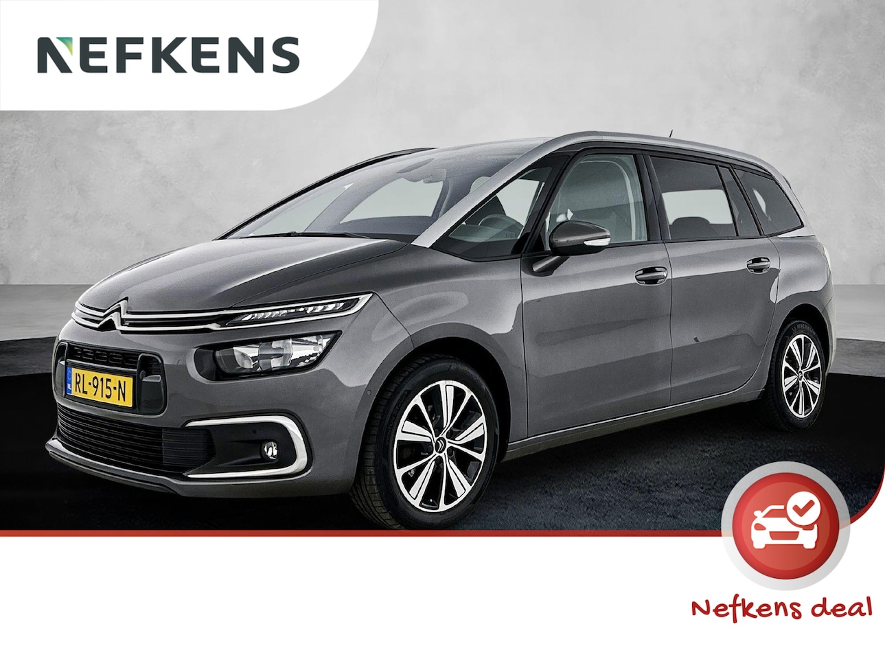 Citroën Grand C4 Picasso - 1.2 130 PK Feel 7 Peroons Uitvoering | Navigatie | Dodehoek Detectie | Achteruitrijcamera - AutoWereld.nl