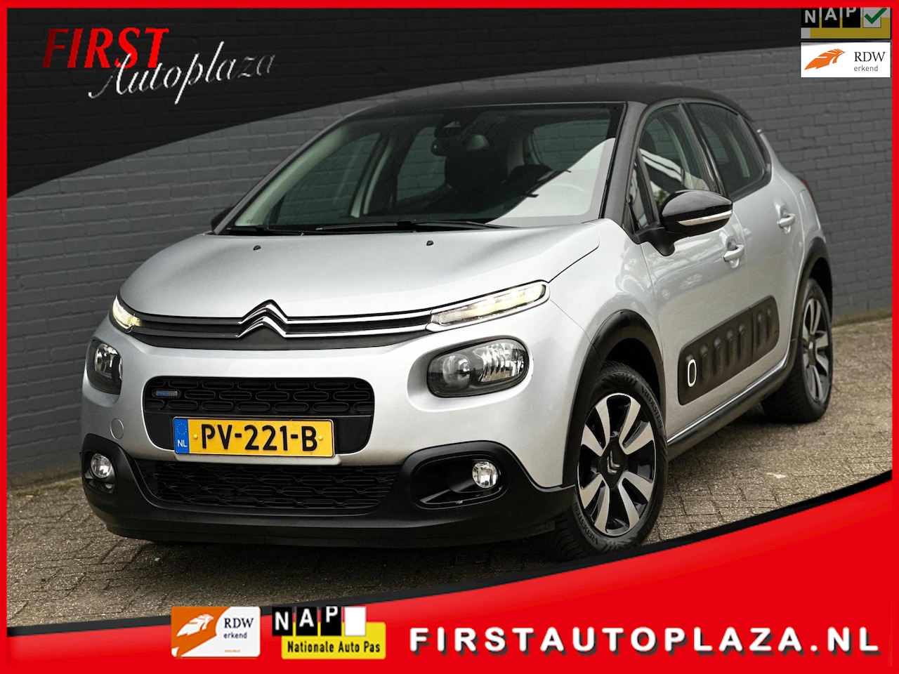 Citroën C3 - 1.2 PureTech S&S Shine CAMERA/CRUISE/CARPLAY/AIRCO | KEURIGE AUTO ! - AutoWereld.nl