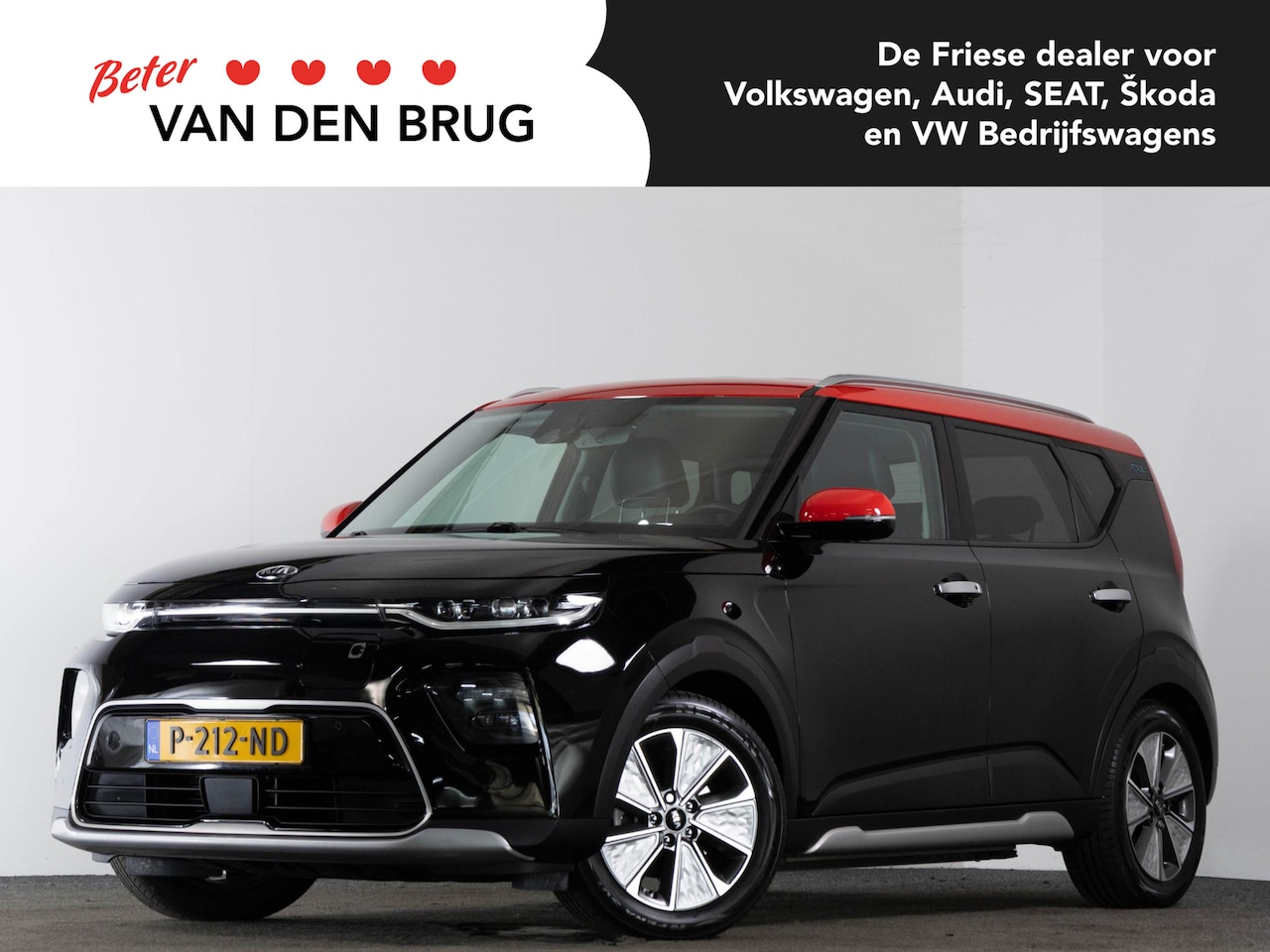 Kia e-Soul - ExecutiveLine 64 kWh 204 PK | LED | Leder | Stoelverwarming/ Verkoeling | Trekhaak | Harma - AutoWereld.nl