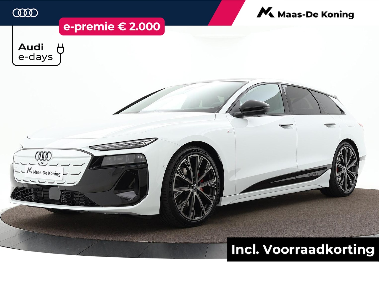Audi A6 Avant - e-tron S edition e-tron 83 kWh 210 kW / 286 pk Avant Elek - AutoWereld.nl