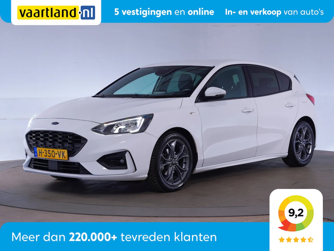 Ford Focus - 1.0 EcoBoost 125pk ST-Line Bus. [ Navi PDC Clima ] - AutoWereld.nl
