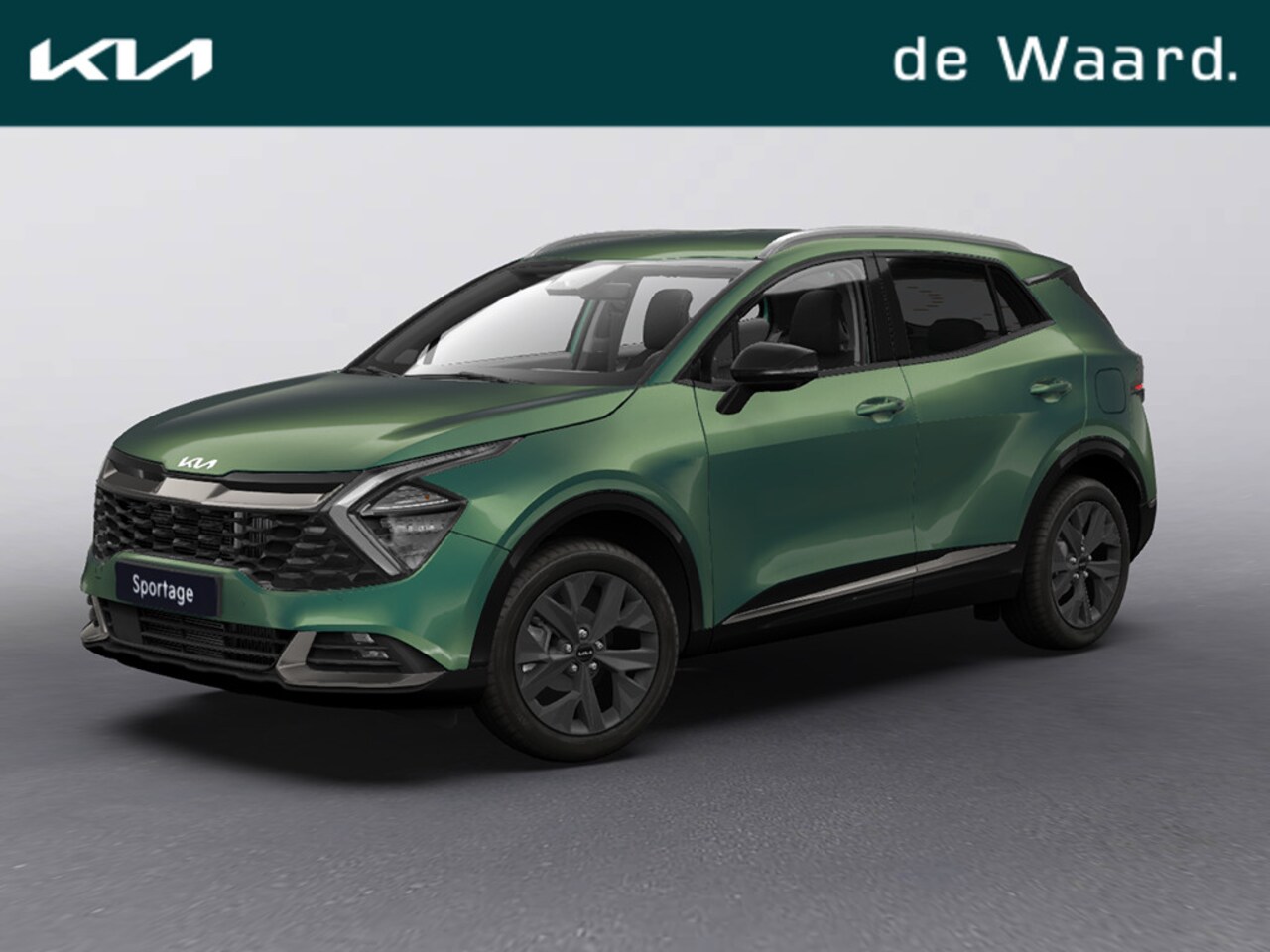 Kia Sportage - 1.6 T-GDi Hybrid Dark Edition | €3.940,- korting | Suede bekleding | Stoel- en stuurverwar - AutoWereld.nl