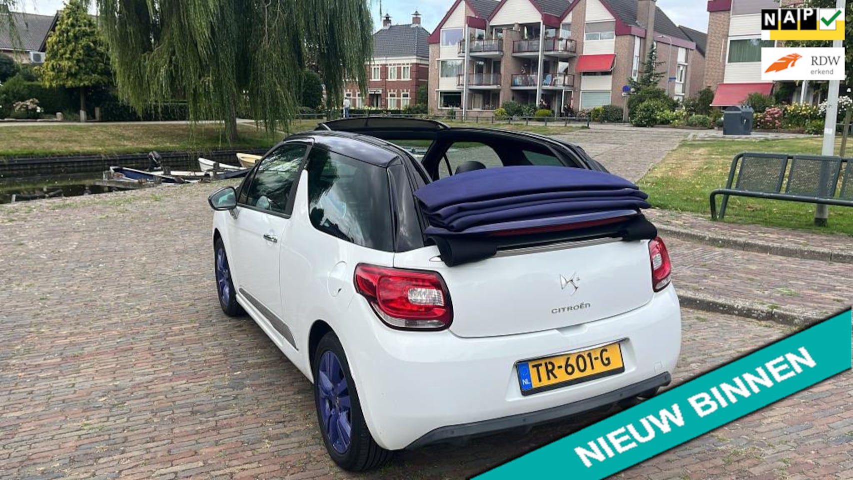 Citroën DS3 Cabrio - 1.2 VTi Chic 1.2 VTi Chic - AutoWereld.nl