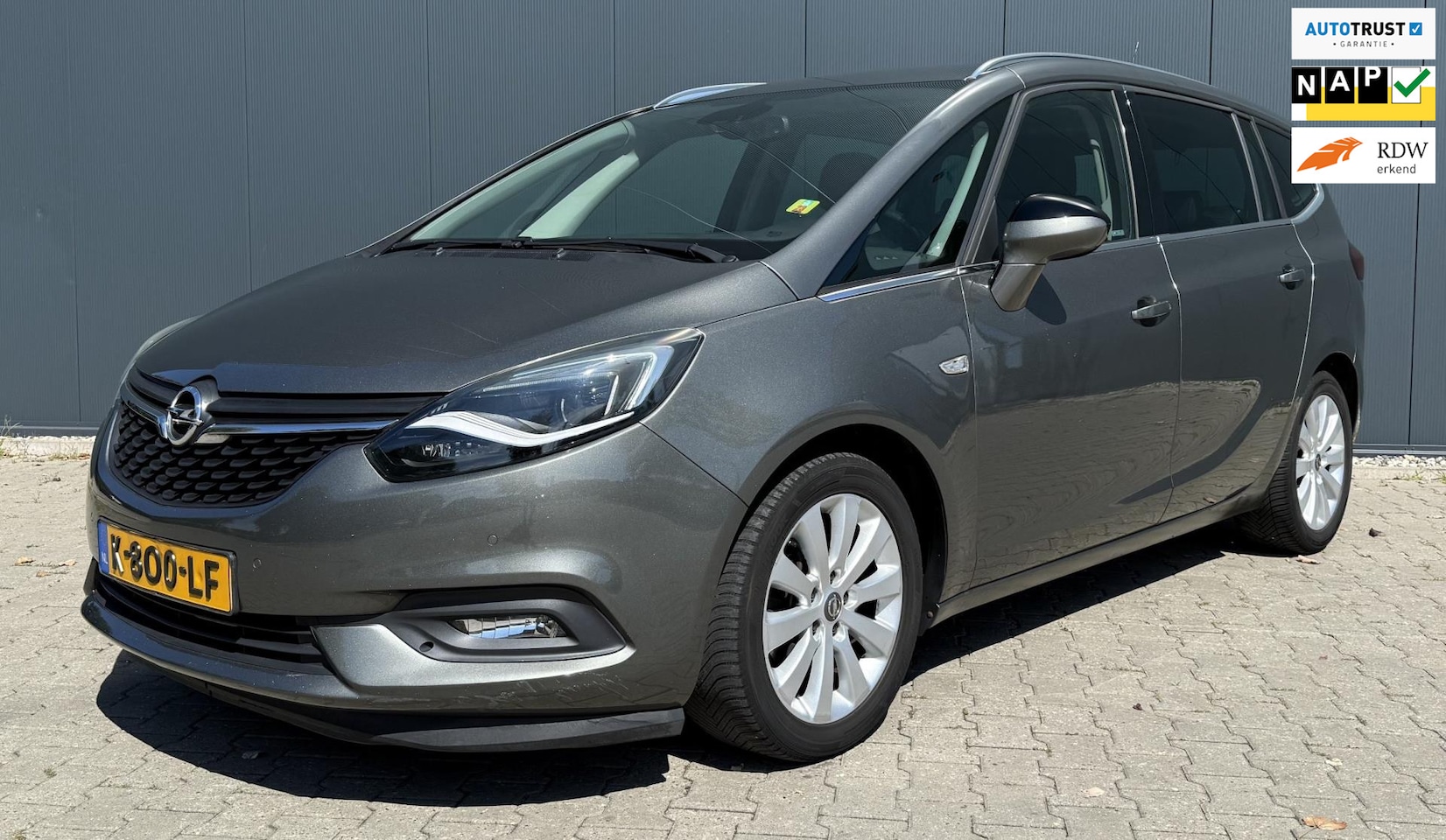 Opel Zafira - 1.4 Turbo Online Edition 7p. Airco Cruise Automaat Navi Trekhaak - AutoWereld.nl