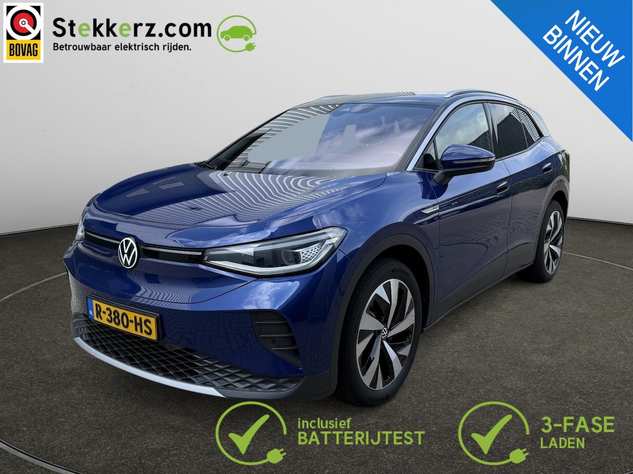Volkswagen ID.4 - Pro 77 kWh SOH 97%, HUD, El. sportstoelen, 20"LMV - AutoWereld.nl