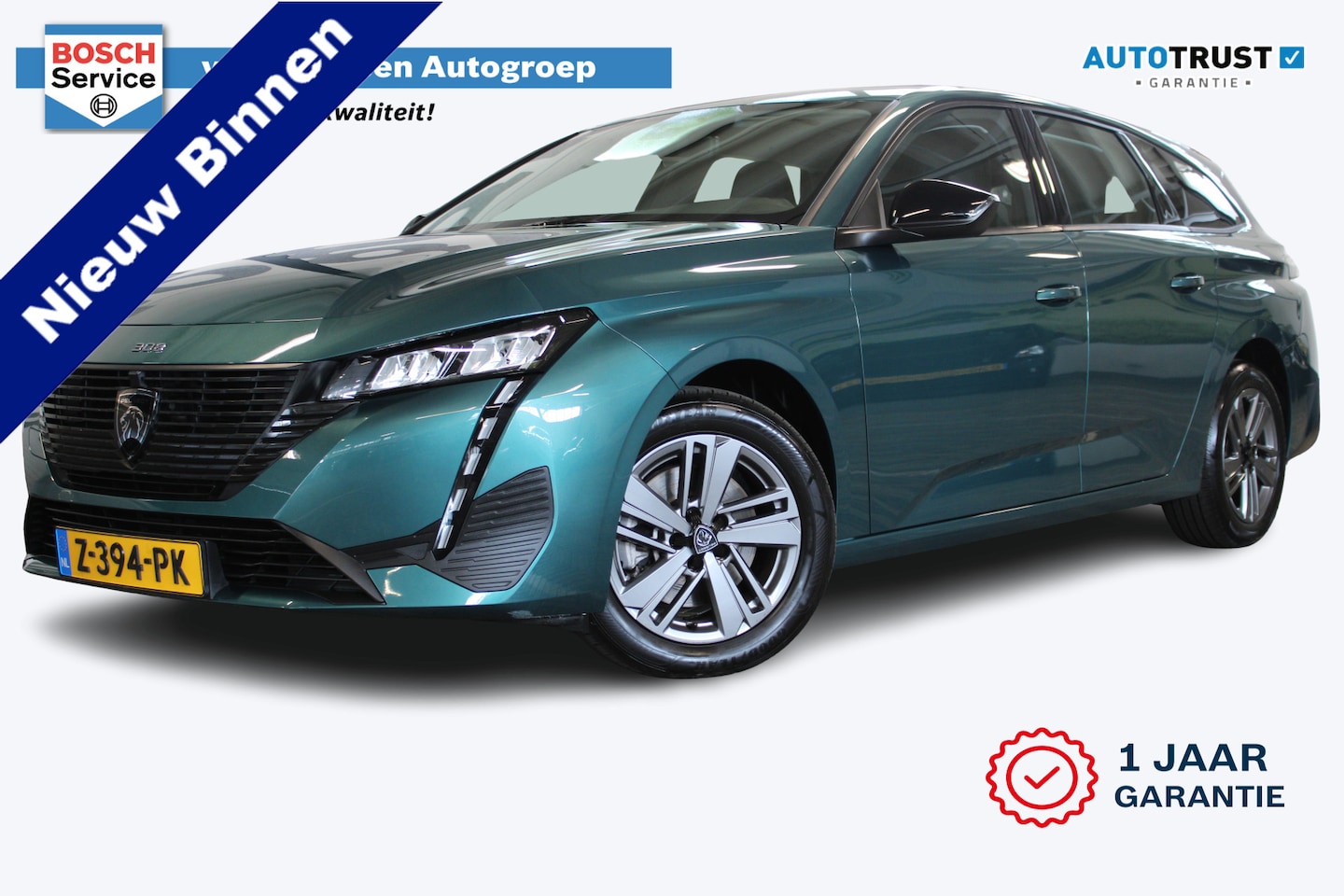 Peugeot 308 SW - 1.2 PureTech Active Pack Business | Incl. 12 maanden garantie | Adaptieve cruise control | - AutoWereld.nl