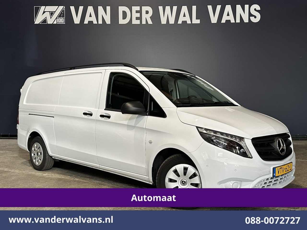 Mercedes-Benz Vito - 116 CDI 164pk 9G-Tronic Automaat L3H1 Euro6 Airco | Camera | LED | Apple Carplay | 2500kg - AutoWereld.nl