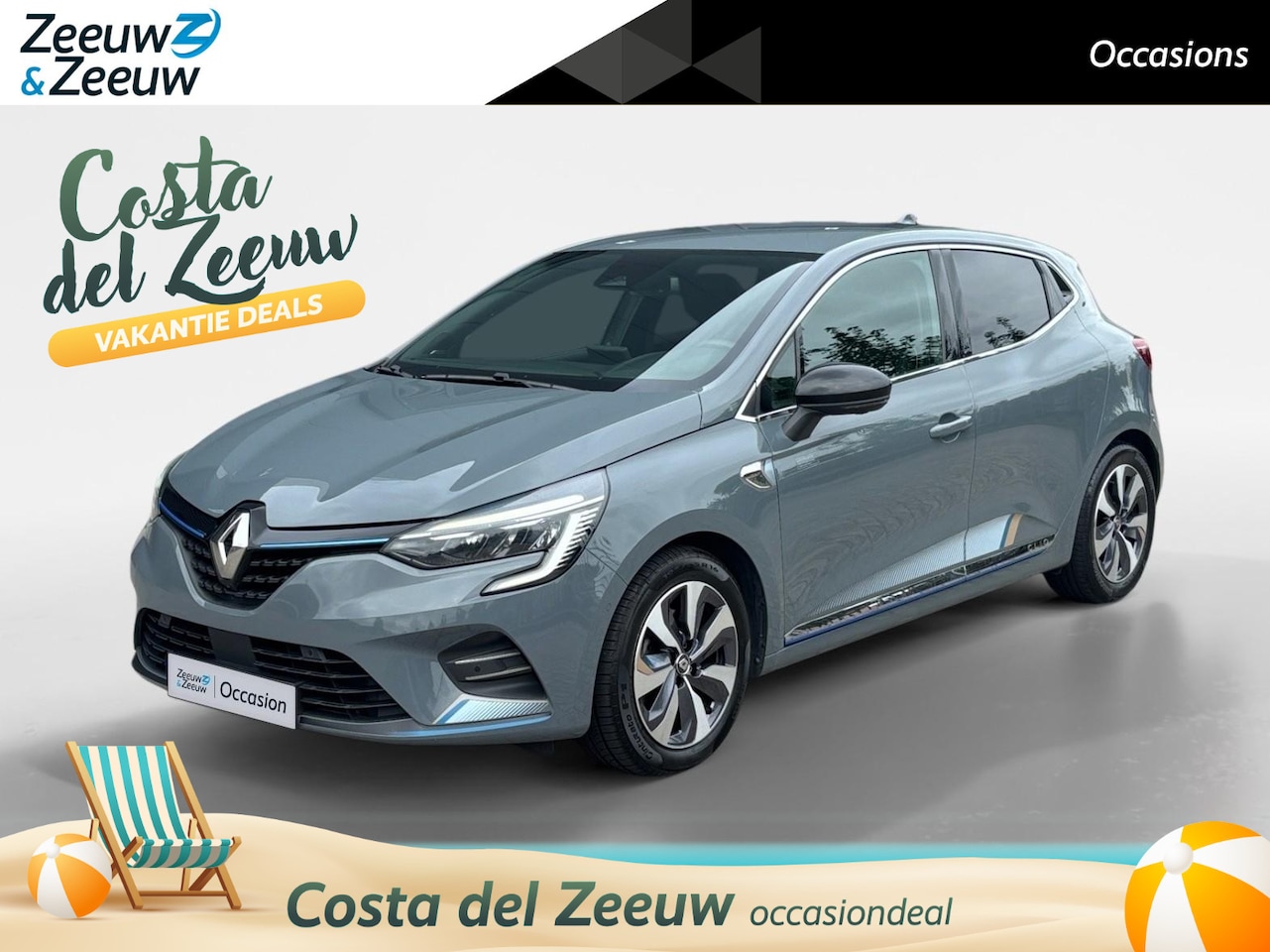 Renault Clio - 140PK E-Tech Hybrid Serie Limitee E-TECH Automaat | 360 Camera | 9,3" Navi | Climate Contr - AutoWereld.nl