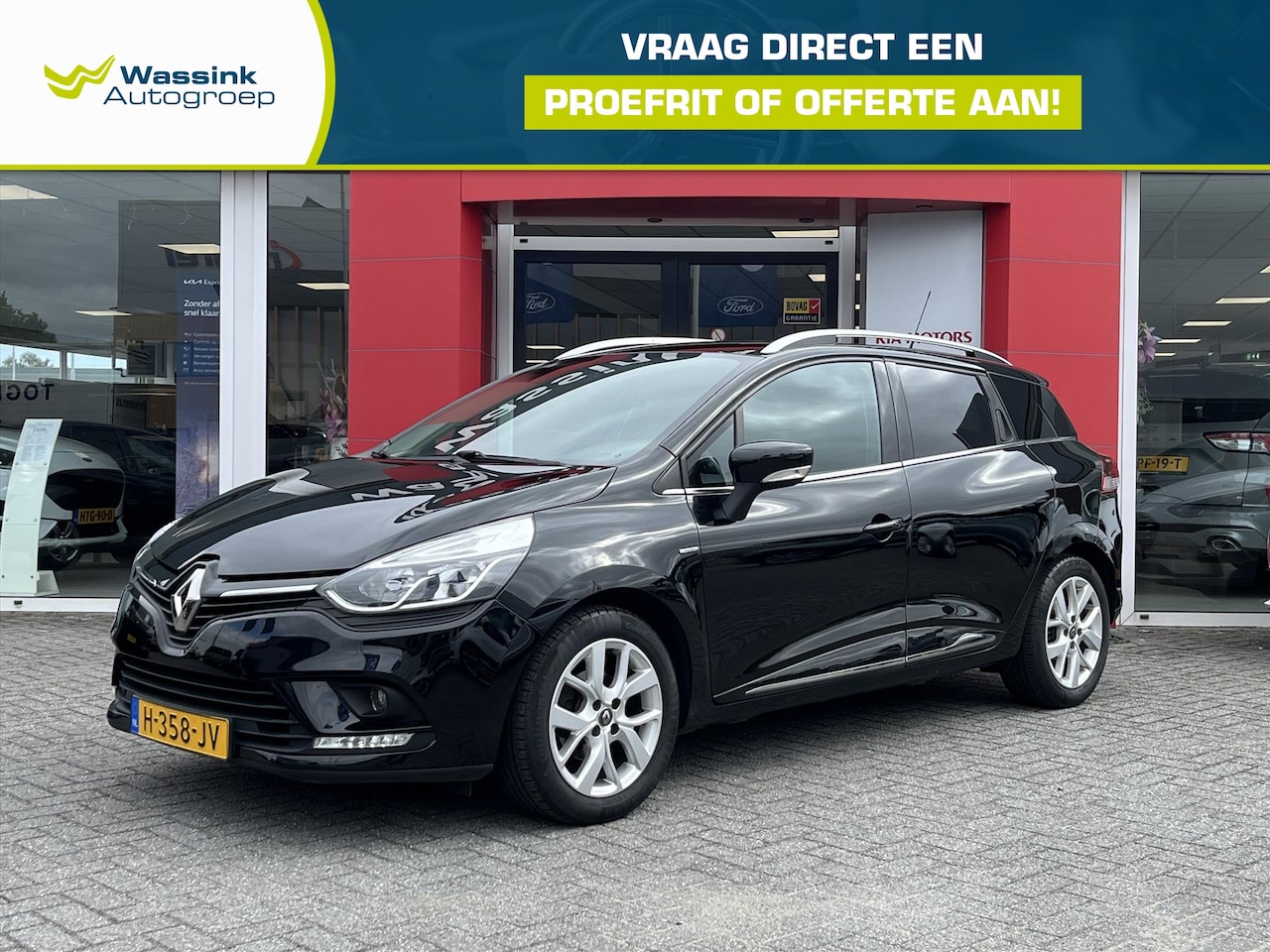 Renault Clio Estate - Energy TCe 90pk S&S Limited | Navigatie | Airconditioning | Parkeersensoren achter | - AutoWereld.nl