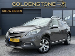 Peugeot 2008 - 1.2 PureTech Allure Dealer onderhouden, Pano, Navi, Halfleder, Trekhaak, Pdc, Clima, Cruis