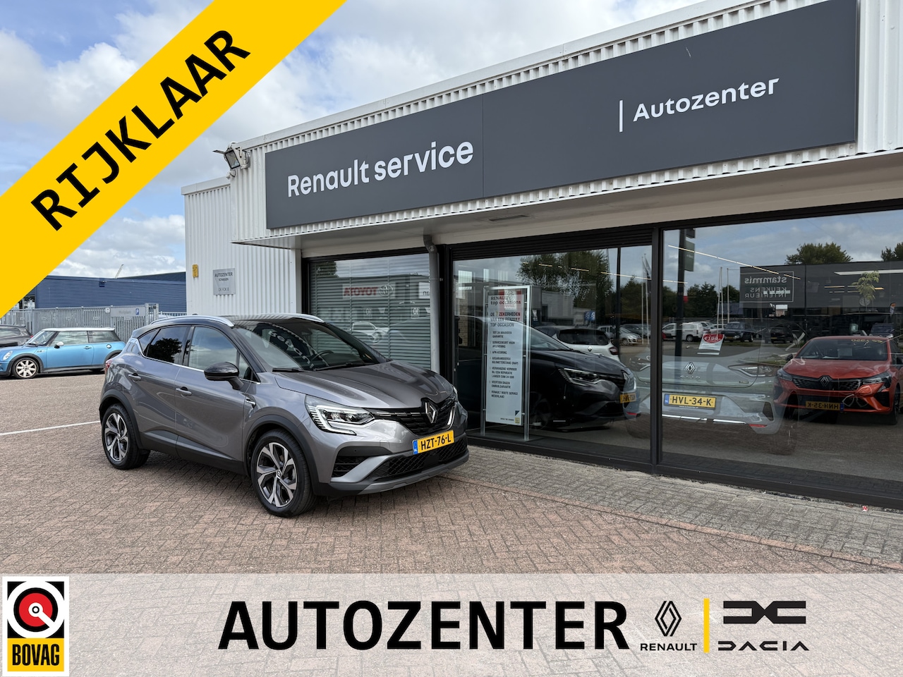 Renault Captur - 1.3 TCe 140 R.S. Line EDC automaat | sensoren v+a | camera | reservewiel | tijdelijk grati - AutoWereld.nl