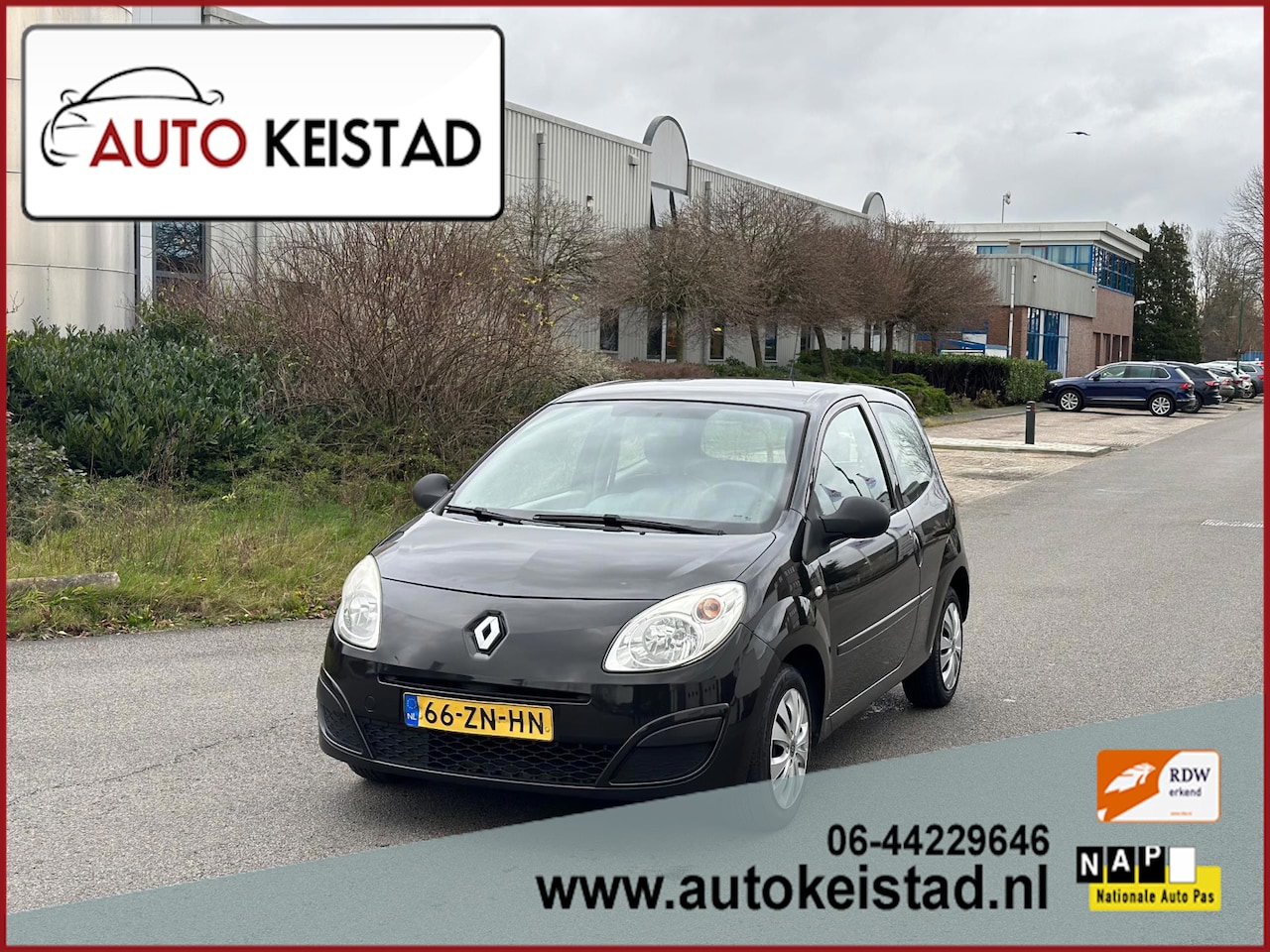 Renault Twingo - 1.2 AUTHENTIQUE AIRCO/ 1 JAAR APK! VELE OPTIES! - AutoWereld.nl