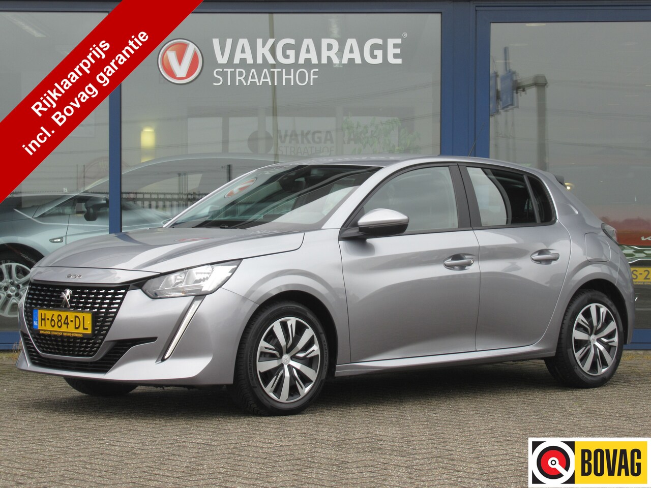 Peugeot 208 - 1.2 PureTech Active 1.2 PureTech Active, Carplay + Android Auto / Navi / Airco / Parkeersensoren achter - AutoWereld.nl